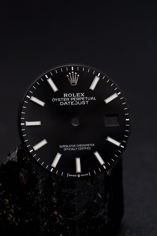 Rolex ''Black Dial'' for OP Datejust 36mm 126234 | 126200 Chromalight