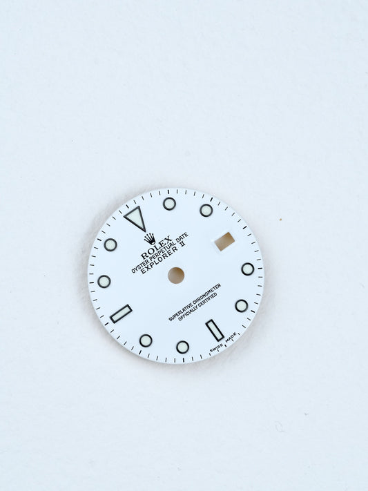Rolex dial white for Explorer II 16570 Luminova
