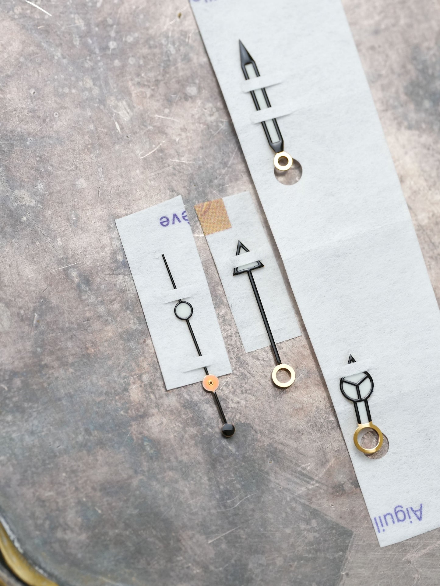 Rolex NOS "SARU" handset for GMT Master 116758 for Pave Dial