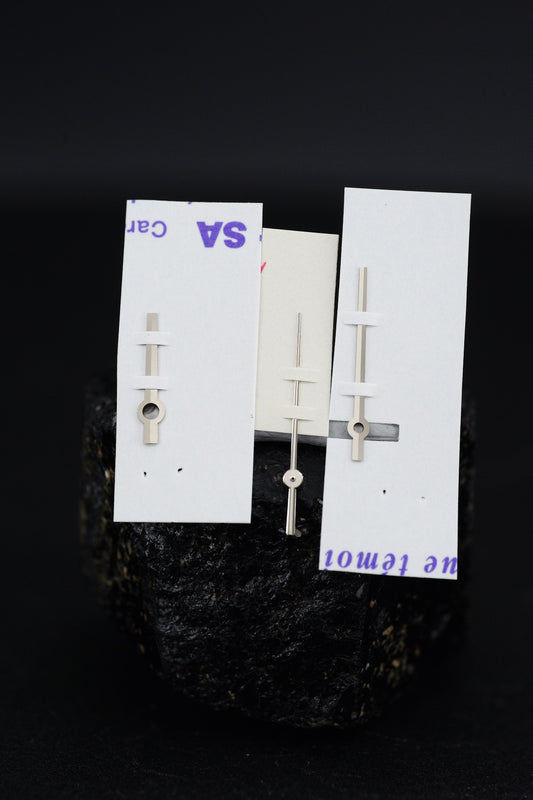 Rolex NOS No Lume “Stone Dial” Hand Set for DateJust 1601/9 white gold