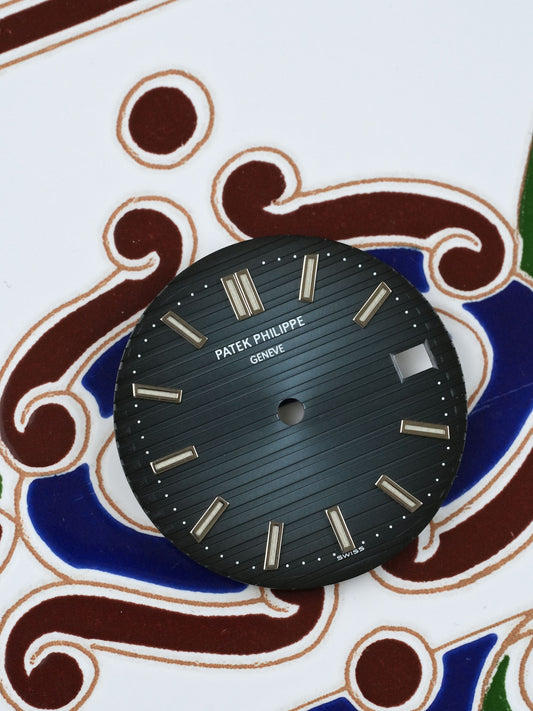 Patek Philippe Zifferblatt Blau für stahl Nautilus 5711