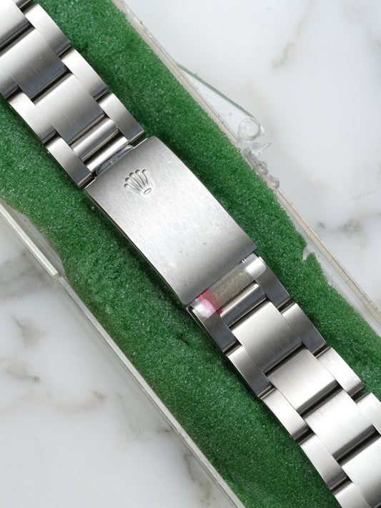 Rolex NOS Oyster bracelet steel 78360/580 P1 (1991) glued