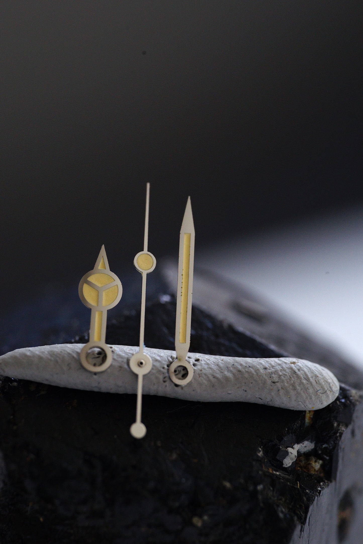 Rolex Hand set for Submariner 1680 & Sea-Dweller 1665 Tritium Vanilla Cream Patina