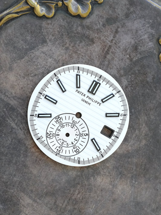 Patek Philippe white “Panda Dial” for the steel Nautilus 5980/1A-019