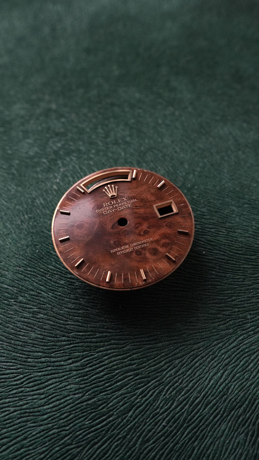 Rolex "Wood Dial" Holz Zifferblatt für OP Day-Date 36 mm 18038 | 18238