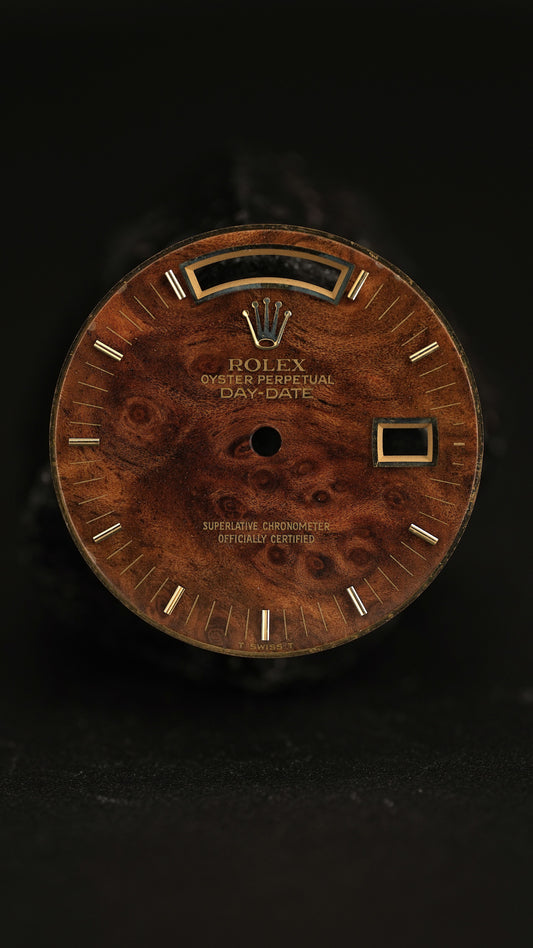 Rolex "Wood Dial" Holz Zifferblatt für OP Day-Date 36 mm 18038 | 18238