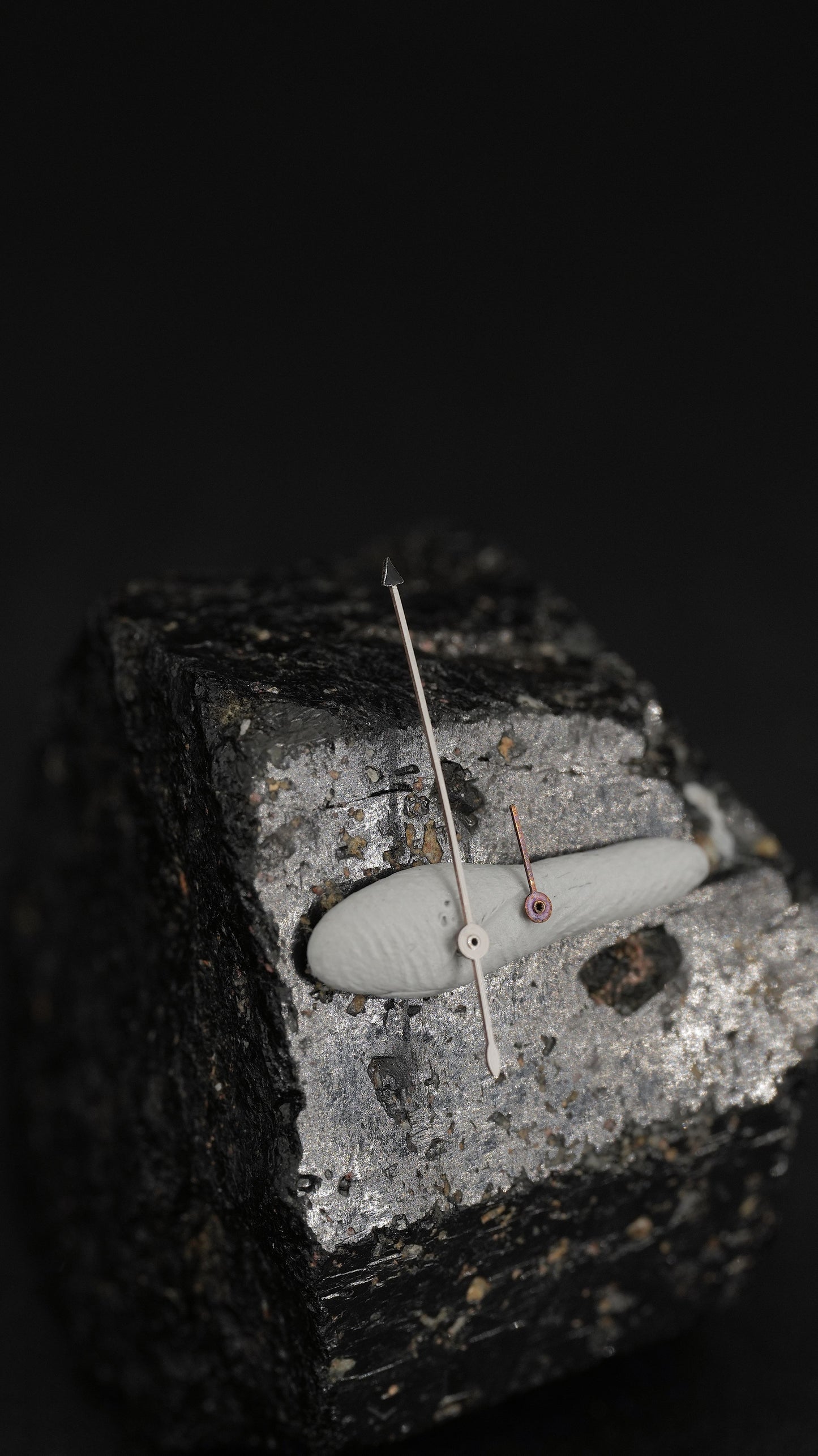 Rolex "Paul Newman" hands for early Daytona 6239 black tip