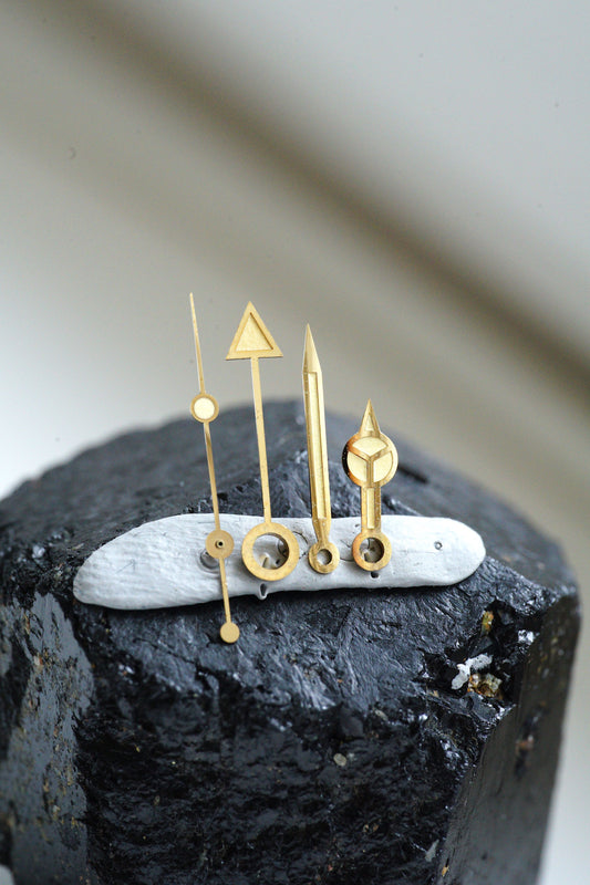 Rolex Zeigersatz für die GMT-Master 1675/8 Tritium Patina