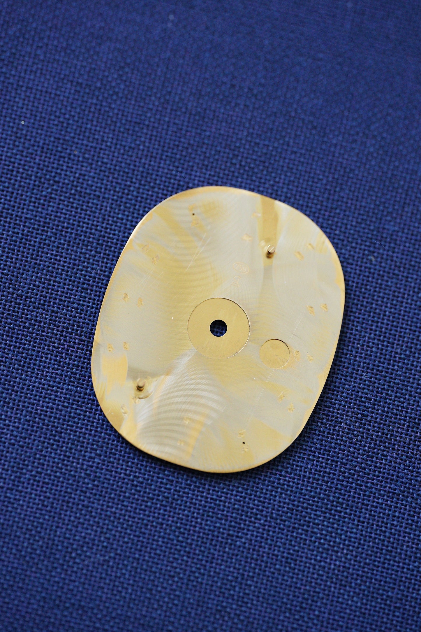 Patek Philippe NOS Zifferblatt blau für Ellipse 3548