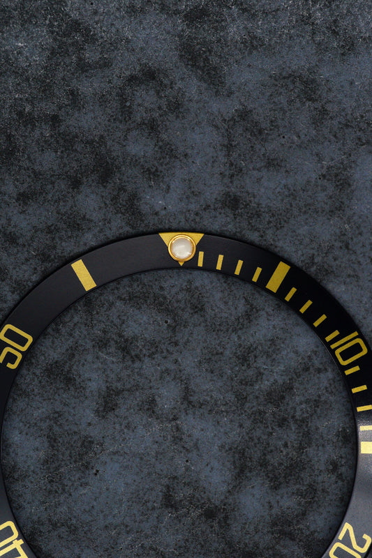Rolex Inlay | Insert | black for Submariner 16808 | 16613 | 16618 Tritium