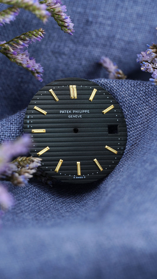 Patek Philippe Sigma Zifferblatt blau ,,Blue Dial'' für Nautilus 3700 Tritium Gold Version