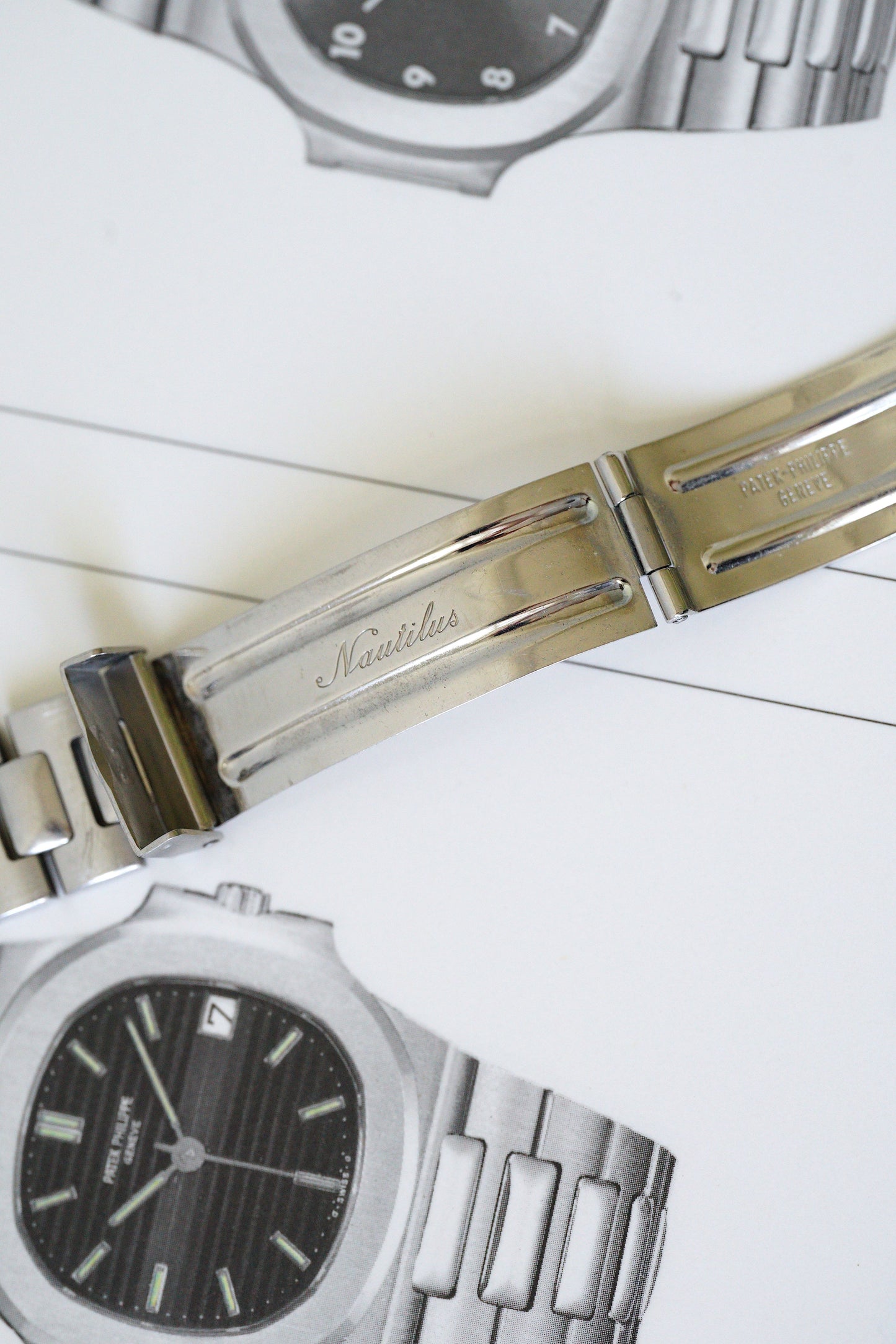 Patek Philippe stahl Armband für Nauilus 3800 MKI