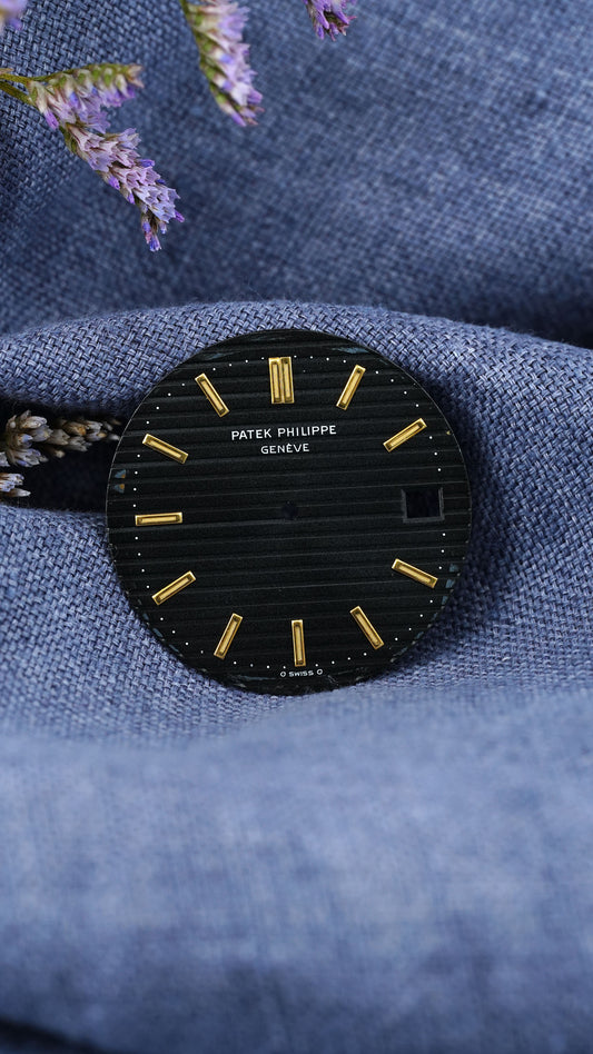 Patek Philippe Sigma Zifferblatt Blau für die Nautilus 3700 Tritium Gold Version