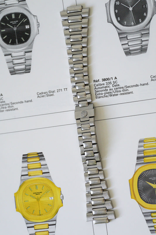 Patek Philippe stahl Armband für Nauilus 3800 MKI