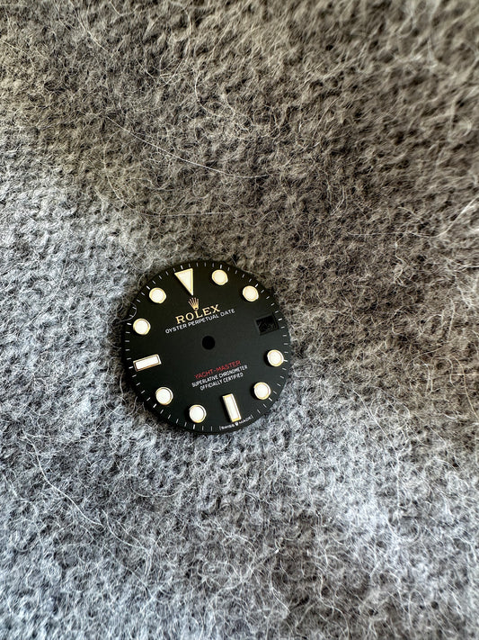 Rolex gold Dial black for Yacht-Master 37 mm 268655 Rose Gold