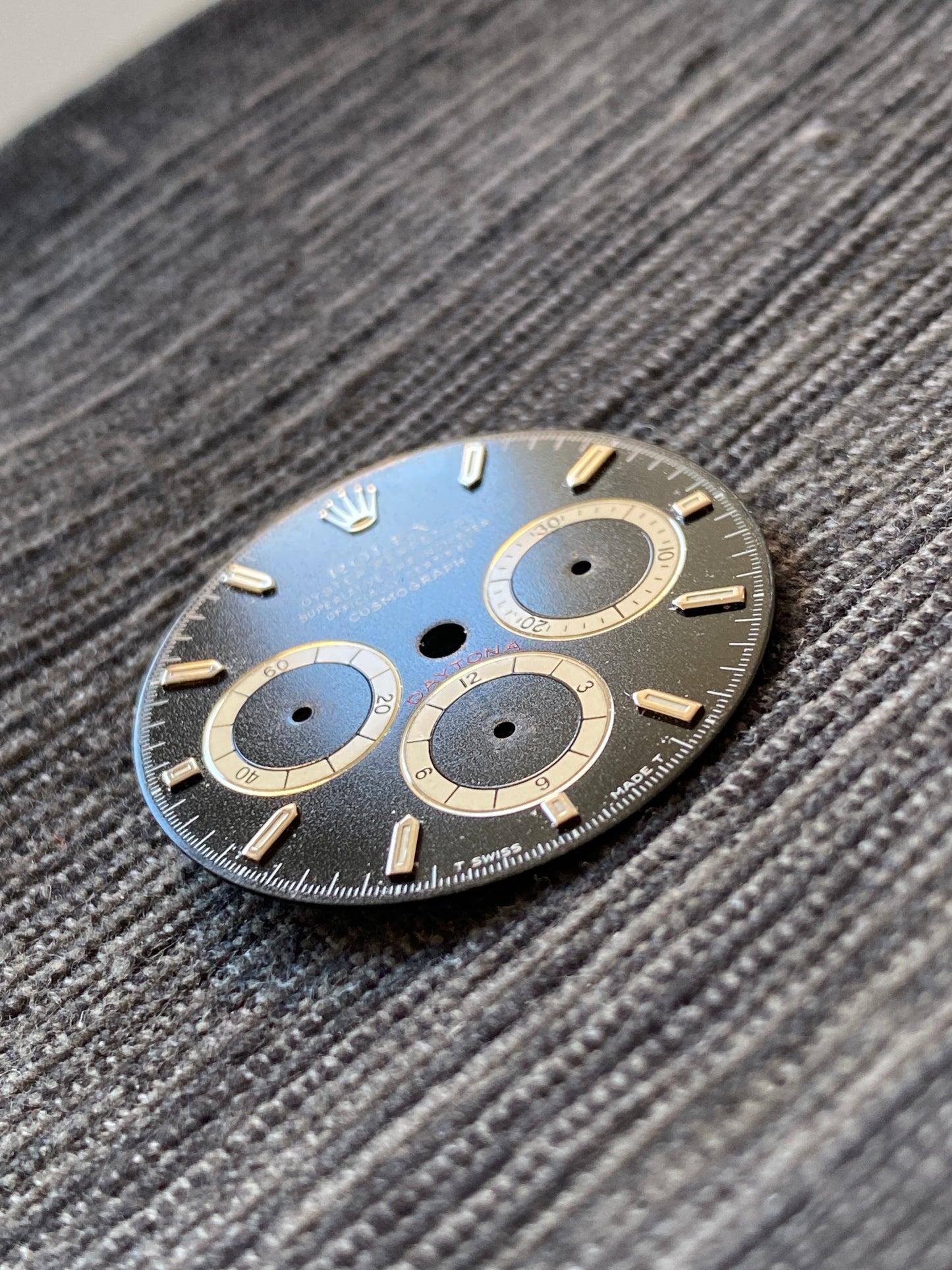 Rolex Dial for Zenith Cosmograph Daytona 16520 Tritium "Inverted 6"