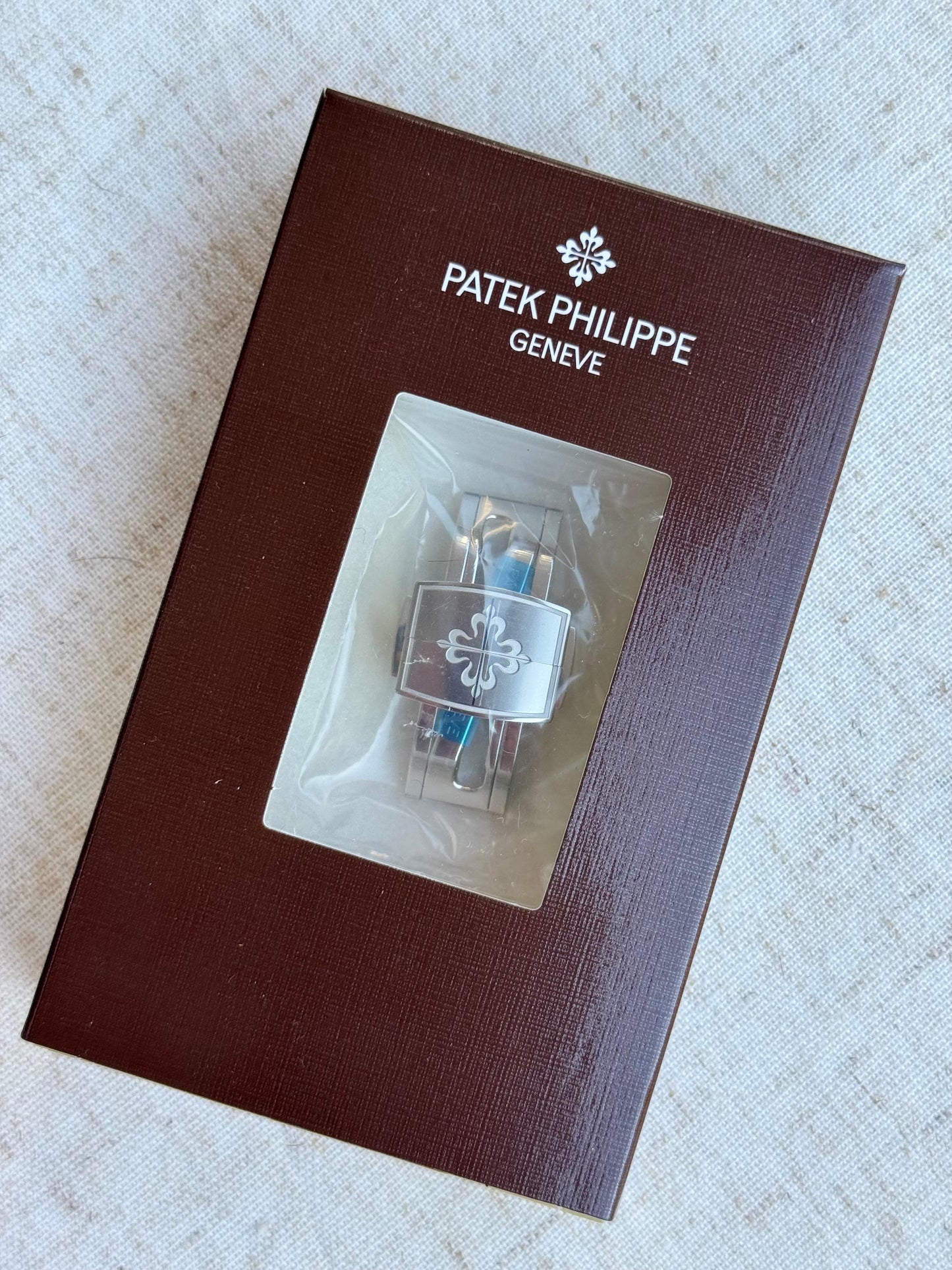 Patek Philippe - NOS Buckle / Schließe stahl - für Aquanaut 5167 | 5164 | 5968 noch in Blister Sealed