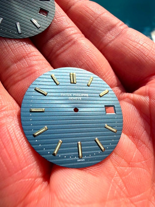 Patek Philippe Dial Light Blue “Swiss Only” for Nautilus 3700