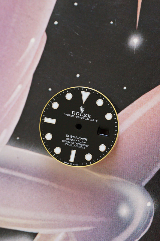 Rolex NOS Dial for Submariner 126610LN Chromalight