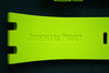Audemars Piguet NOS Fancy Green Rubber strap for Diver 26703ST.OO.A038CA.01