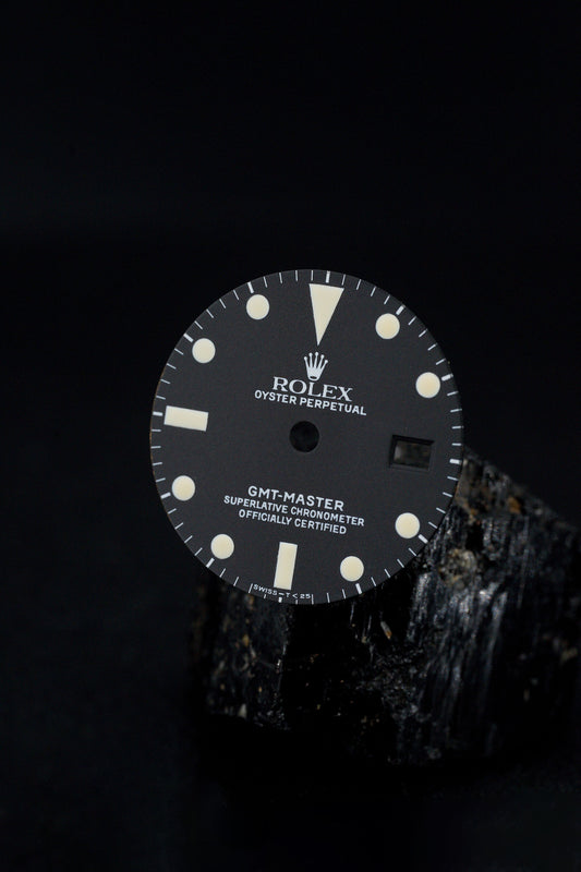 Rolex Dial (Matte Service Dial) for GMT 1675 Tritium