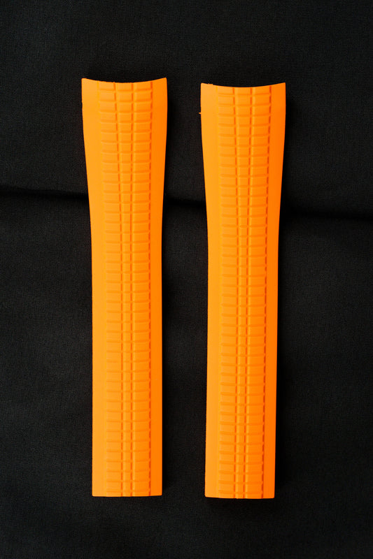 Patek Philippe Orange Kautschuk Armband für Aquanaut 5968A