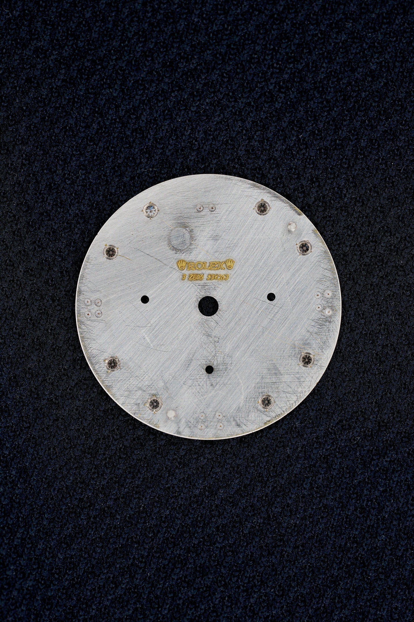 Rolex Schwarzes Diamant Zifferblatt für Cosmograph Daytona 116509