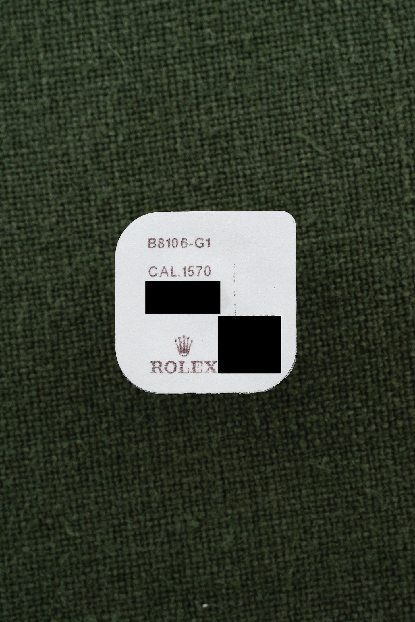 Rolex B8106-G1 NOS Unruhe (Complete Balance) für Cal. 1570 im Blister