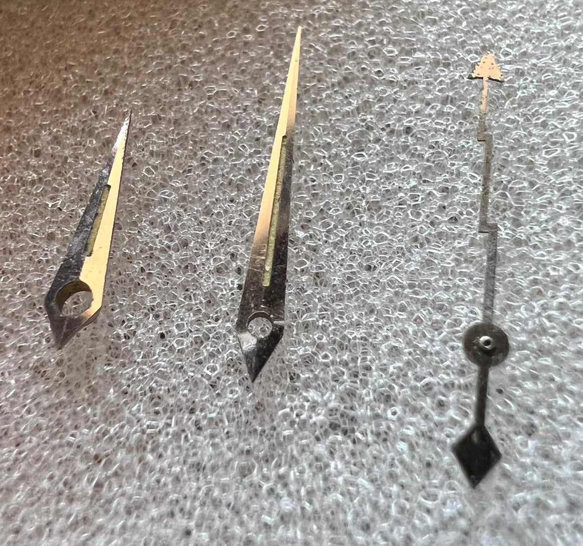 Rolex 6541 / 6543 Milgauss Zeigersatz alles Original in unberührten Zustand