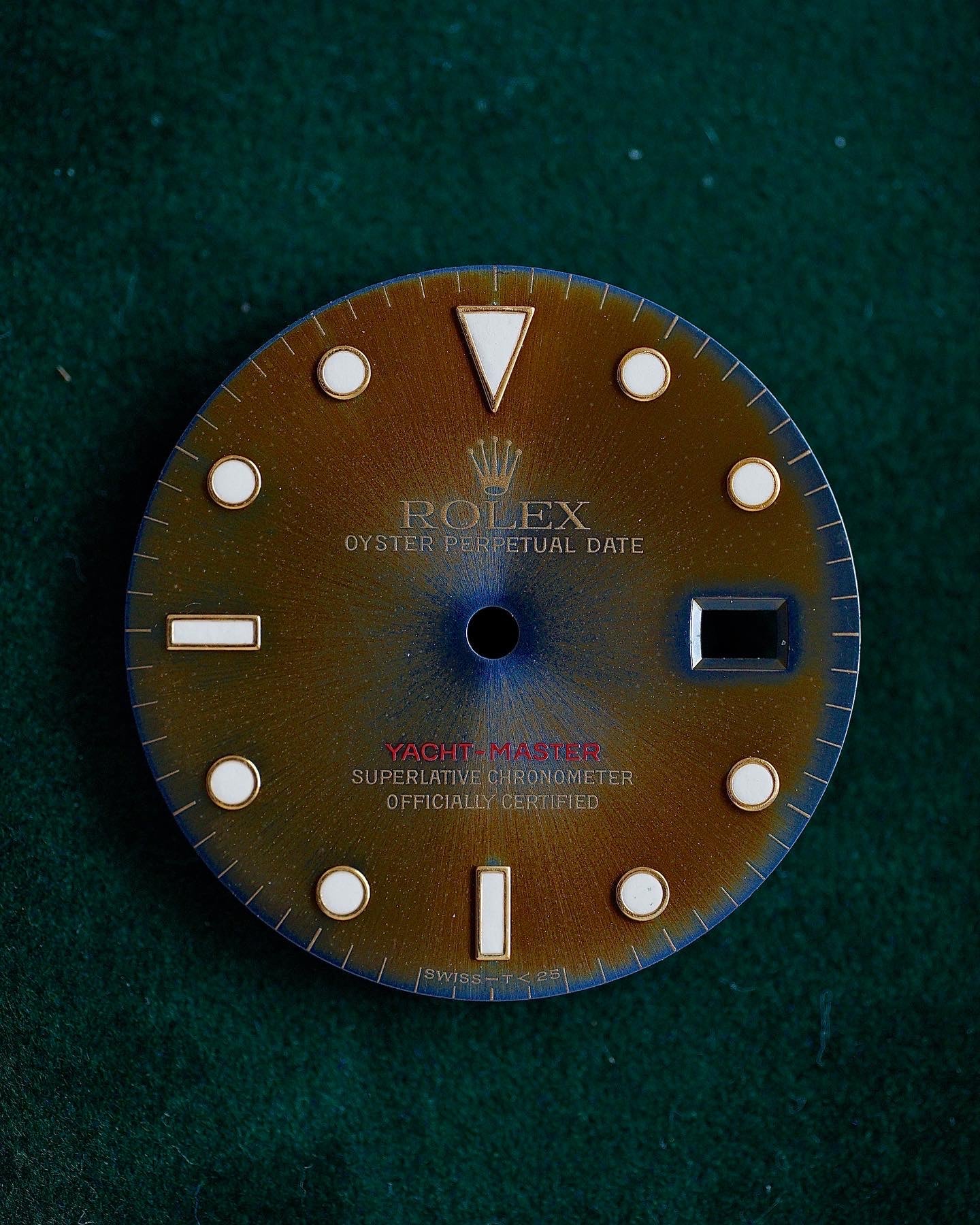 Rolex extreme tropical faded dial for Yacht Master 16623 16628 Tritium Version