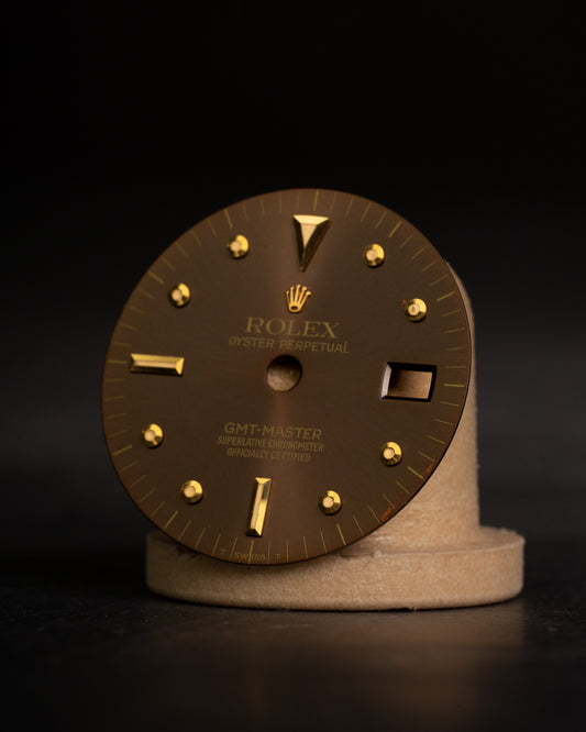 Rolex "Nipple Dial" Zifferblatt für GMT-Master 1675/8 & 1675/3 Tritium tropical Faded