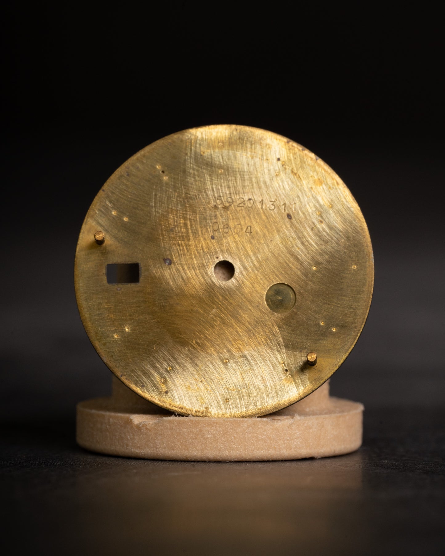 Rolex "Matt Nipple Dial" black dial for Submariner 16808 Tritium