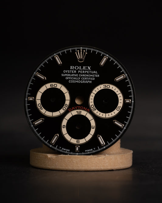 Rolex dial for Zenith Cosmograph Daytona 16520 "regular 6" T Swiss Made T (Luminova)