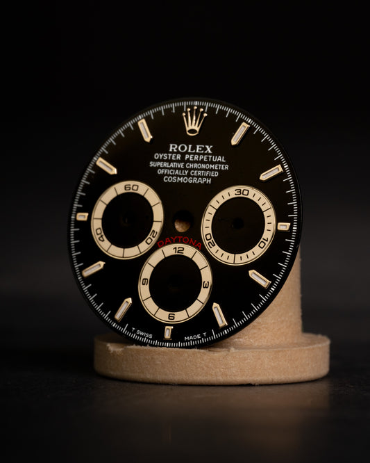 Rolex dial for Zenith Cosmograph Daytona 16520 "regular 6" T Swiss Made T (Luminova)