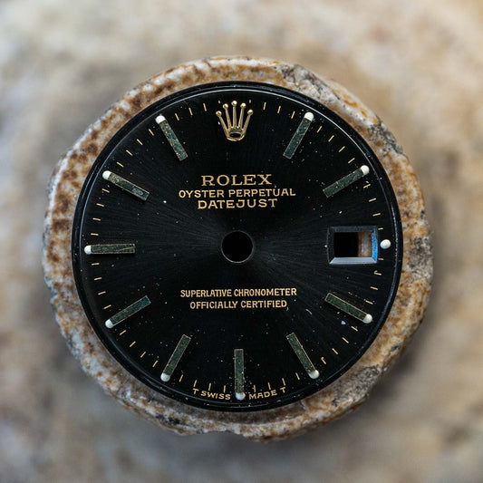 Rolex Lady Datejust 26 mm Black Dial for 6917 | 69178 | 69173 Tritium