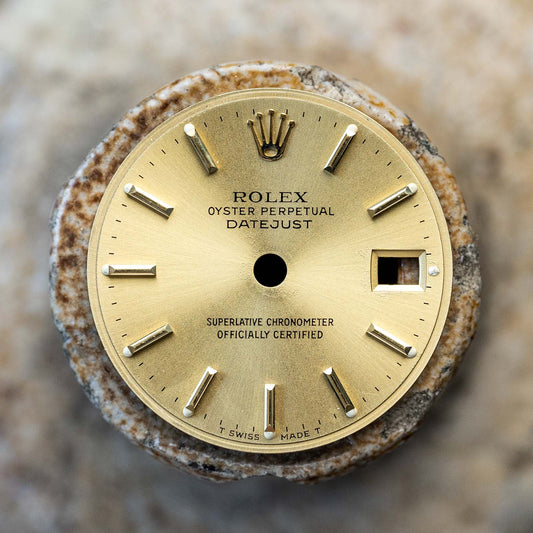 Rolex Lady Datejust 26 mm Gold Dial für 6917 | 69178 | 69173 Tritium