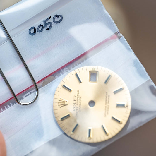 Rolex Lady Datejust 26 mm Gold Dial for 6917 | 69178 | 69173 Tritium