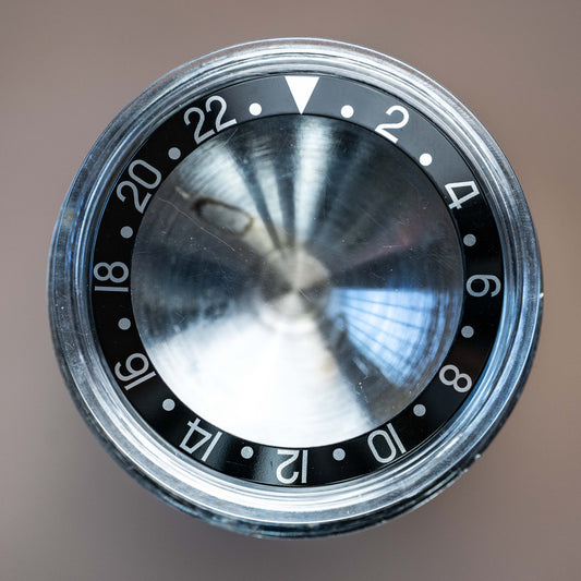 Rolex Inlay | Insert | Einlage schwarz für GMT-Master 1675 | 16750 Plexi Modelle