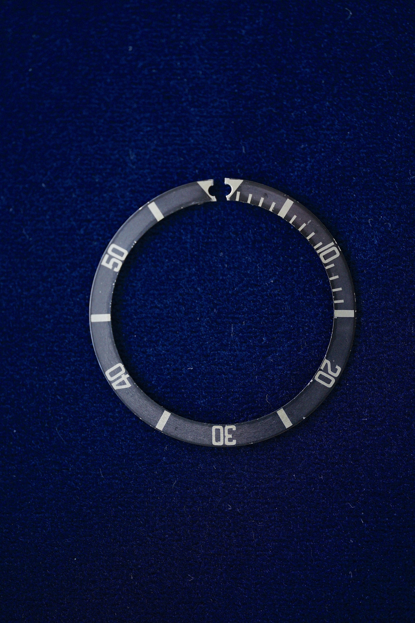 Rolex Inlay / Insert faded grey for Submariner 5512 / 5513 / 1680 & Sea-Dweller 1665