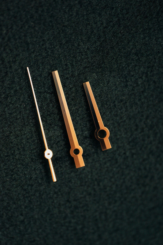 Rolex no lume hands rose gold 18kt für Day-Date 41 / 40 mm 218235 / 228235 cal. 3255