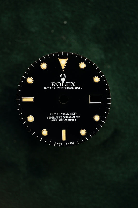 Rolex dial for GMT-Master 16750 & 16700 Tritium Patina