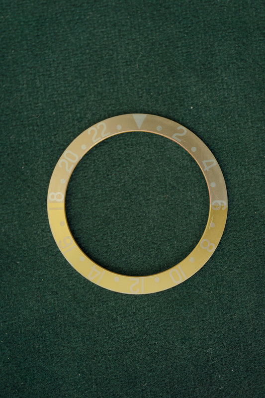 Rolex Inlay / Insert / Einlage für GMT-Master 1675/3 & 1675/8 Tiger eye / root beer faded