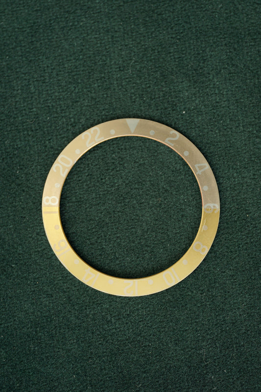Rolex Inlay / Insert / Einlage für GMT-Master 1675/3 & 1675/8 Tiger eye / root beer faded