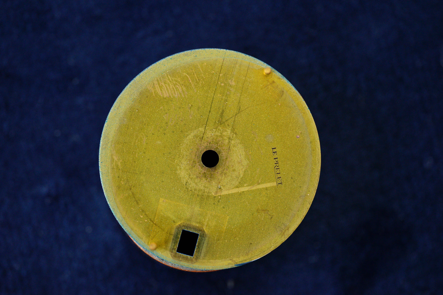 Tudor Zifferblatt Blau glänzend für Submariner 79090 Tritium