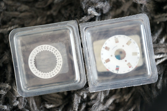 Rolex NOS Rolex Datum & Tages Scheibe weiß caliber 3155 chinesisch