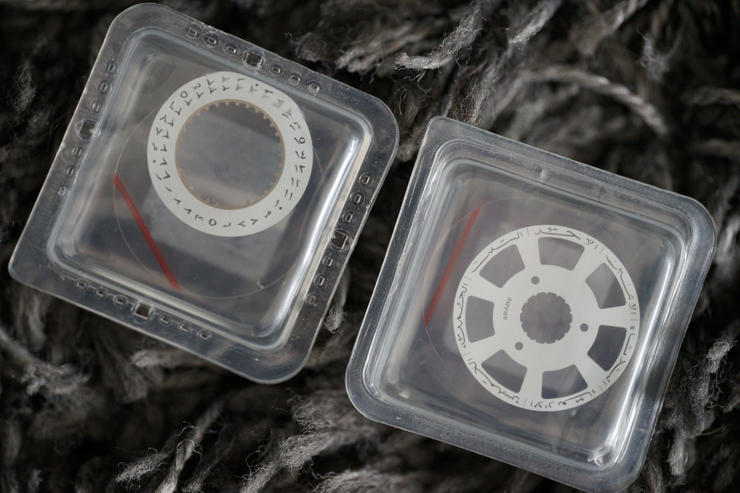 Rolex NOS Datum & Tages Scheiben für Day-Date II caliber 3156 arabisch