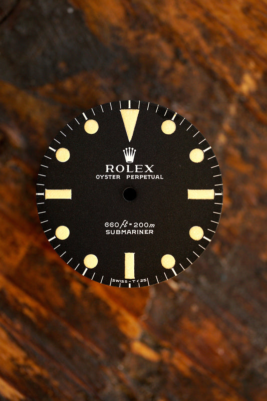 Rolex matte dial Serif / Seriph version for Submariner 5513 tritium