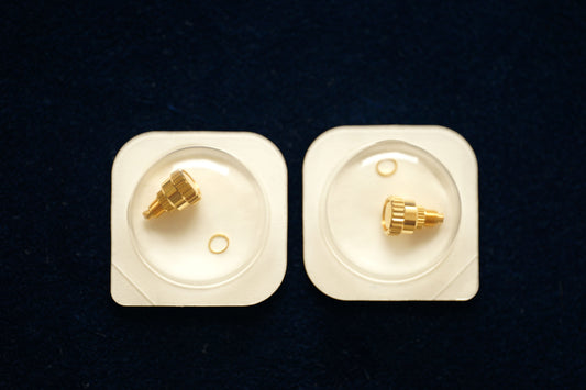 Rolex gold pusher NOS B24-P502-8-G1 for Daytona 116508 / 116528 / 116518