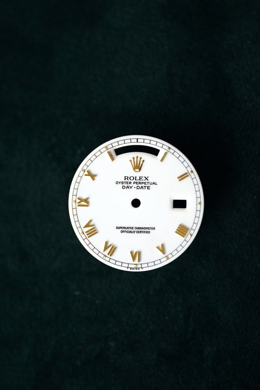 Rolex white dial for Day-Date 36 mm 18238 / 18038 / 118238 and others