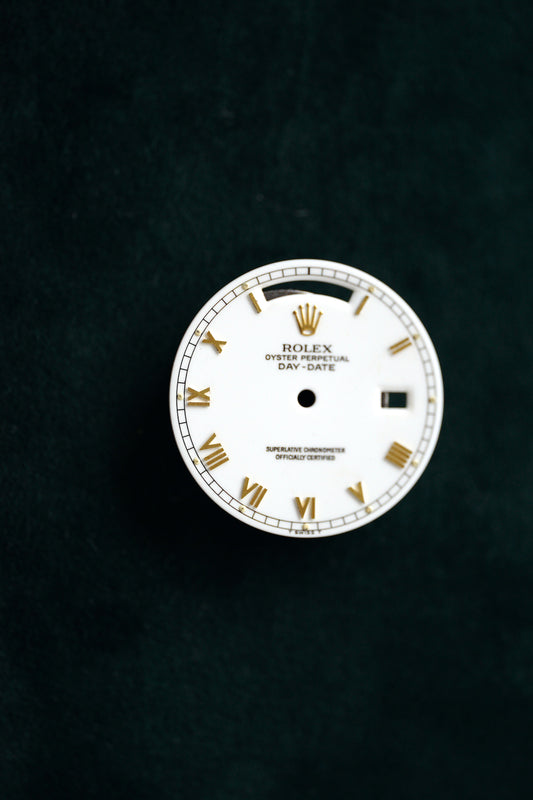 Rolex white dial for Day-Date 36 mm 18238 / 18038 / 118238 and others